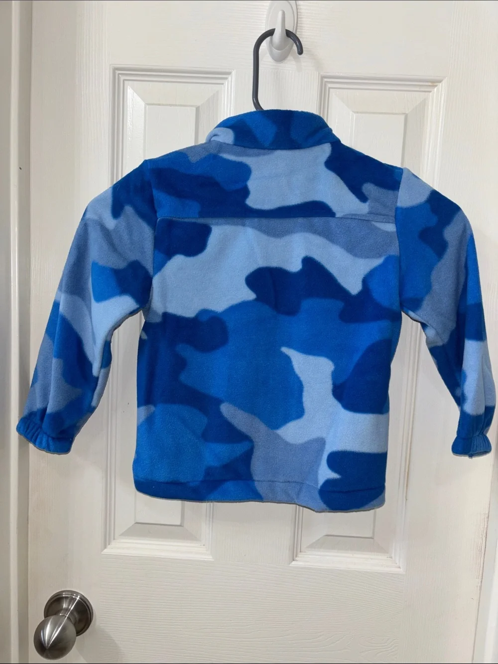 Columbia Blue Camo Kids' Fleece Jacket
